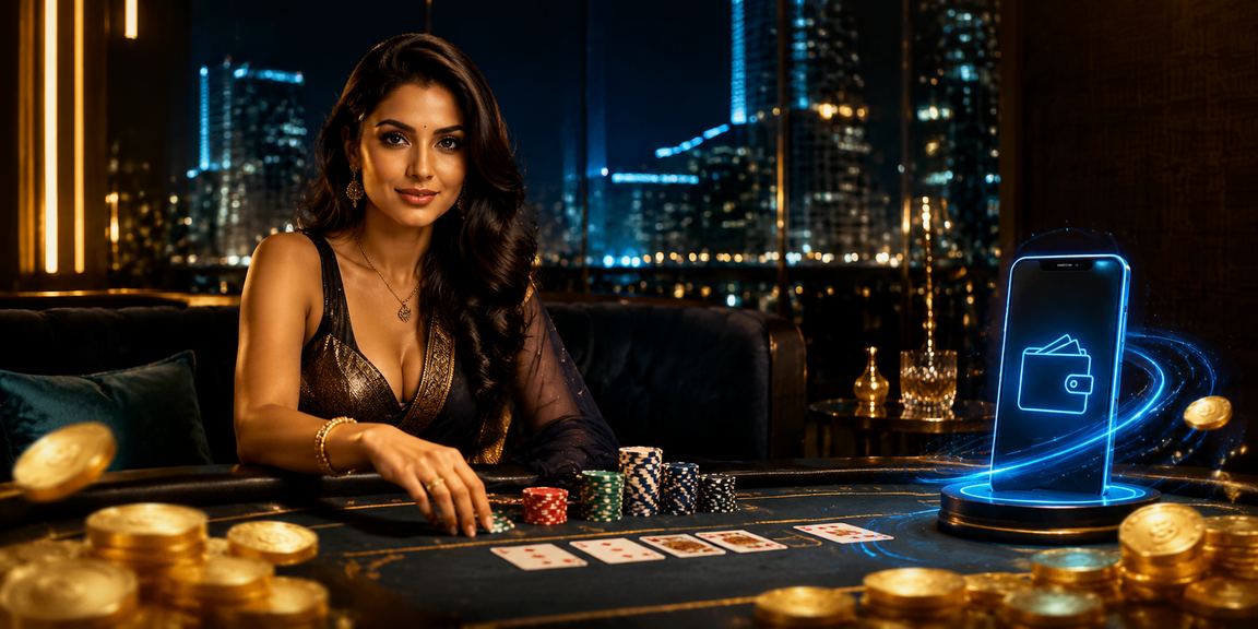 Indian player enjoying Teen Patti game on mobile device